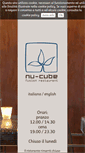 Mobile Screenshot of nu-cube.it